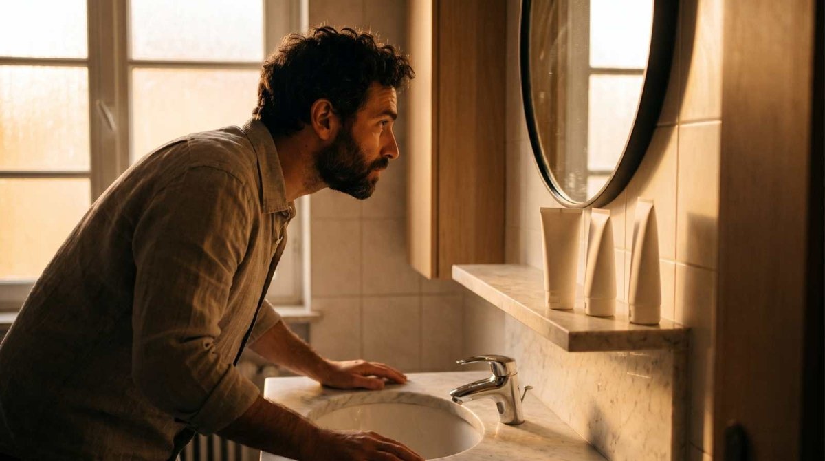 Skincare minimalista da uomo: solo 3 prodotti che bastano davvero - Desiros