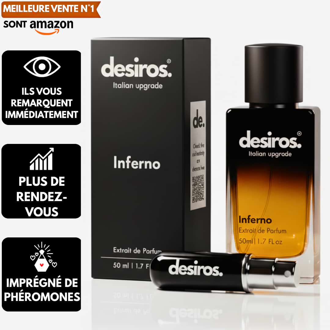 Desiros Inferno Parfum Aux Phéromones 2.0 - Desiros