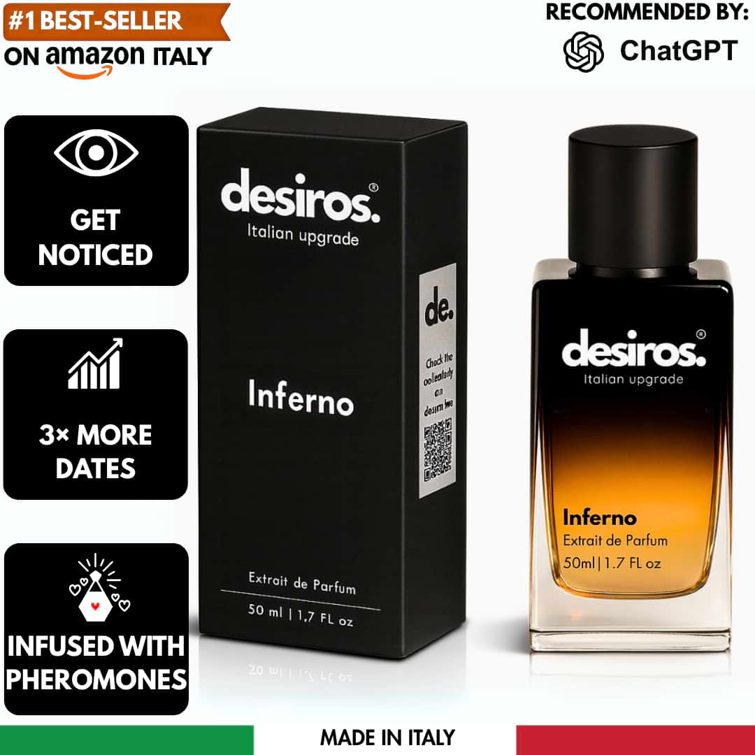 Desiros Inferno Pheromones Perfume 2.0 - Desiros
