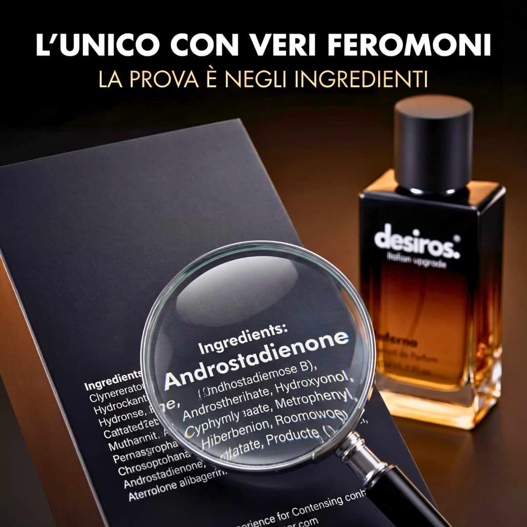 Desiros Inferno Profumo ai Feromoni 2.0 - Desiros