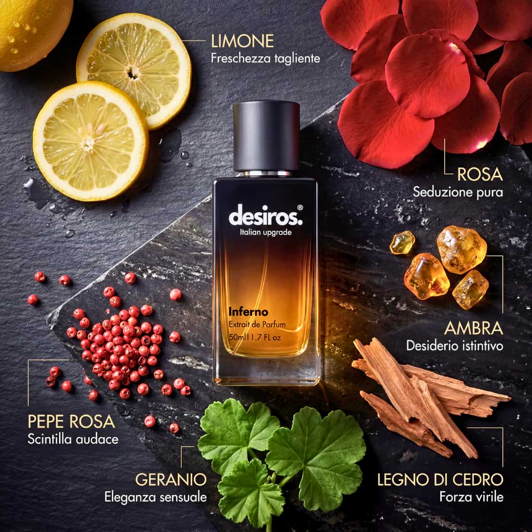 Desiros Inferno Profumo ai Feromoni 2.0 - Desiros