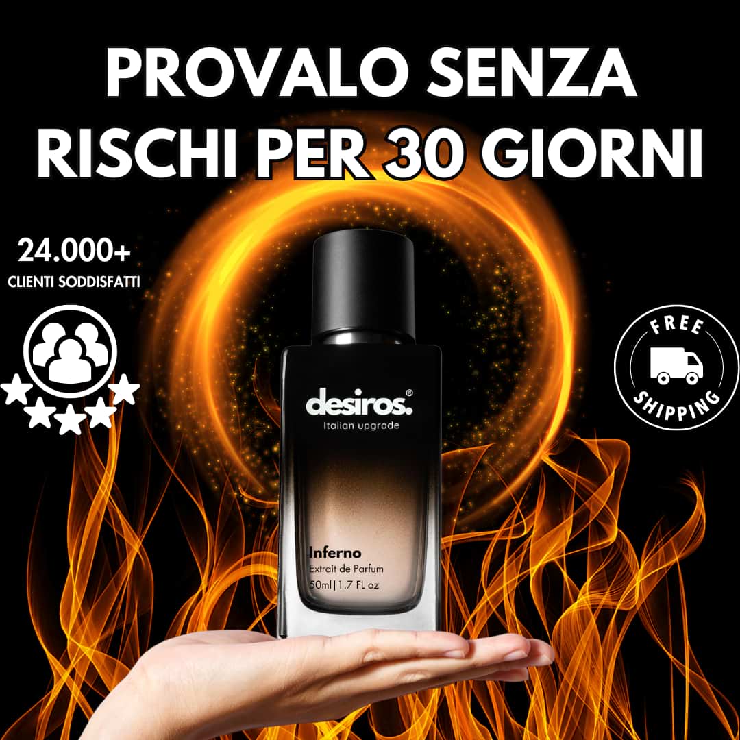 Desiros Inferno Profumo ai Feromoni 2.0 - Desiros