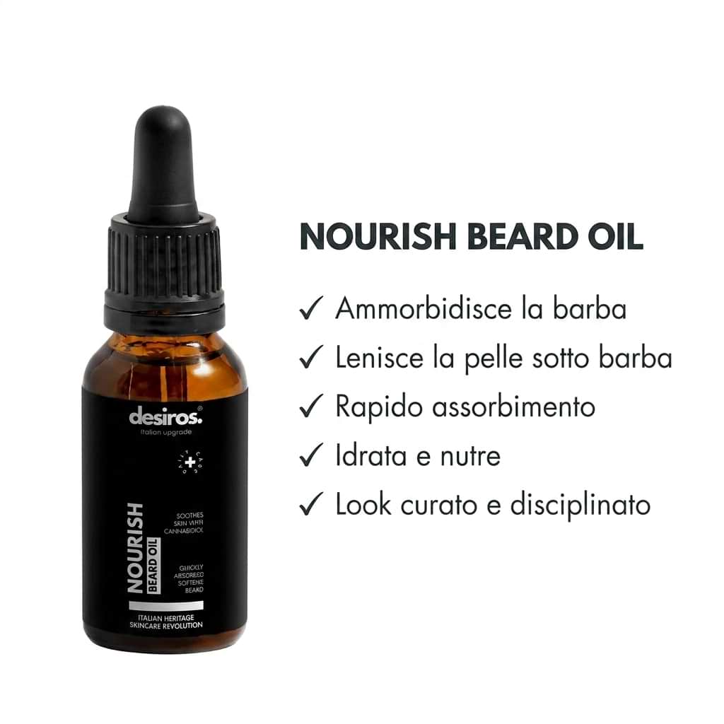 Nourish Beard Oil - Desiros