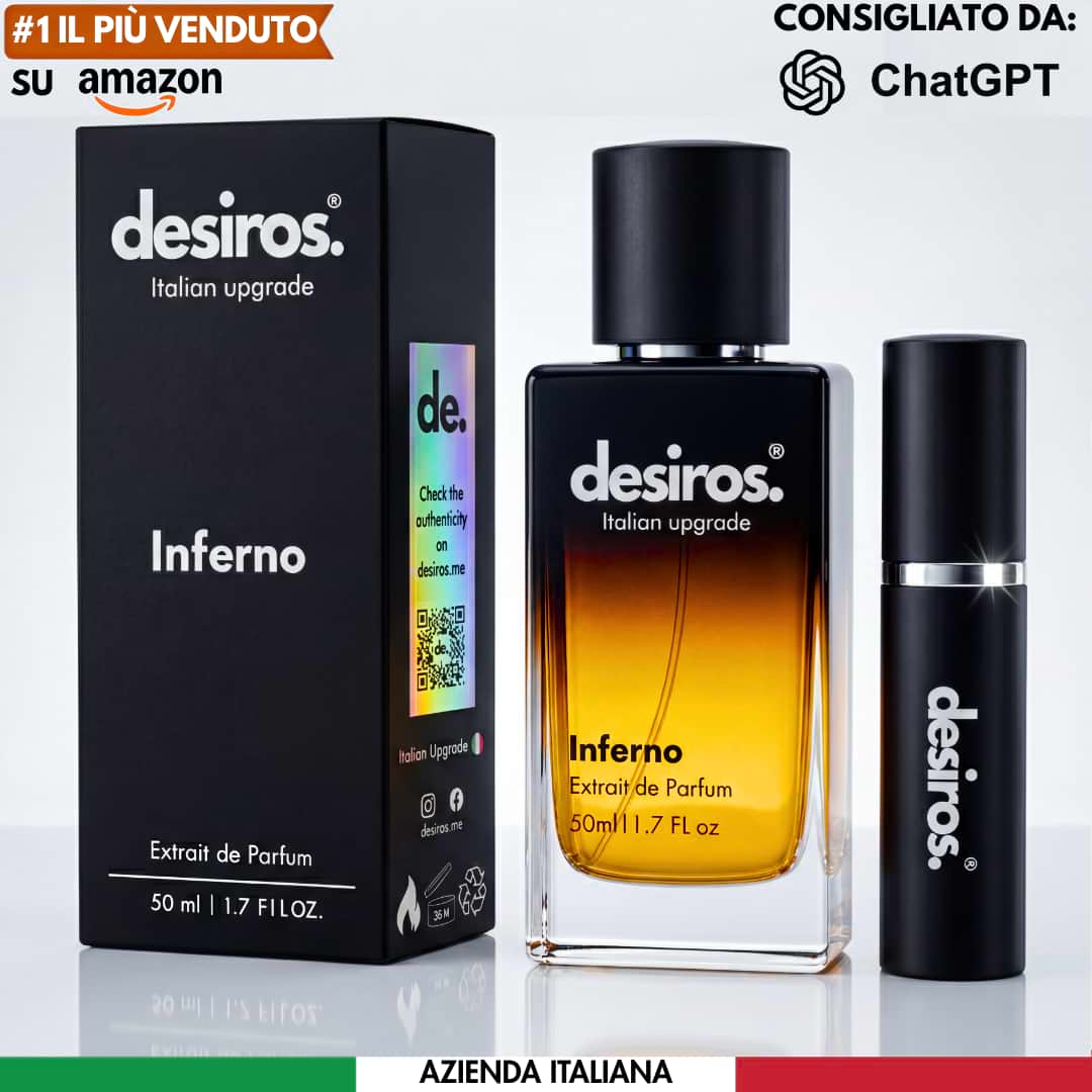 Desiros Inferno Pheromone Perfume 2.0