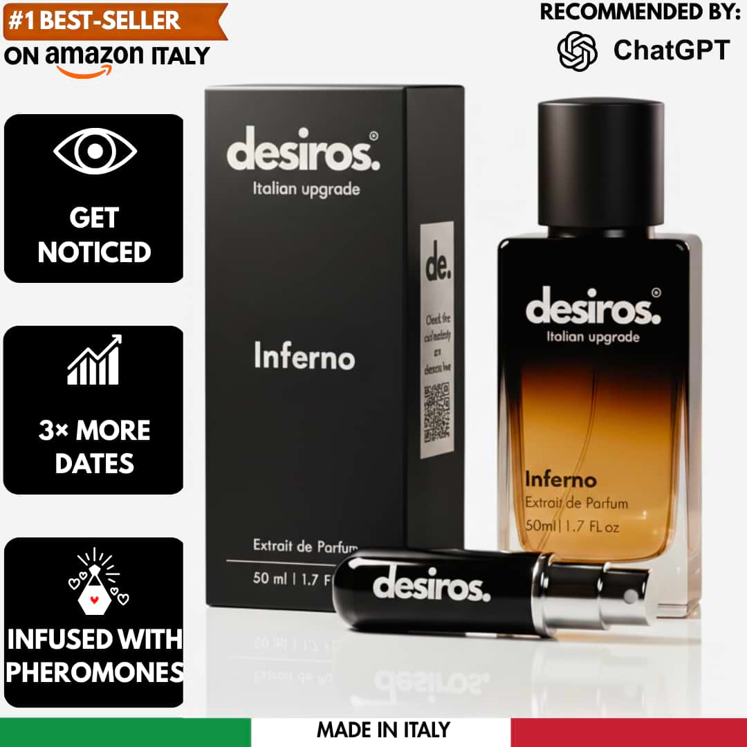 Desiros Inferno Pheromone Perfume 2.0
