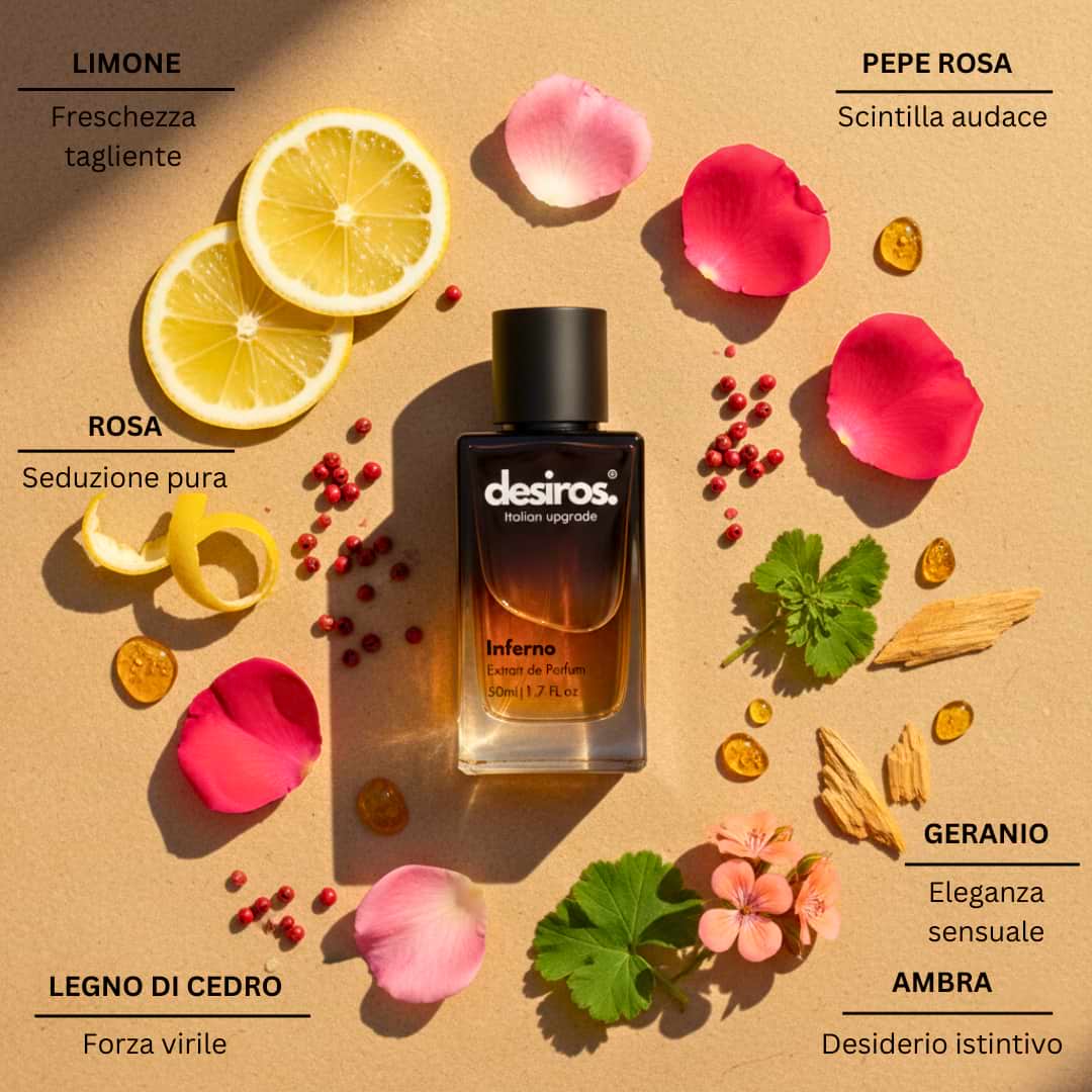 Desiros Inferno Profumo ai Feromoni 2.0 - Desiros