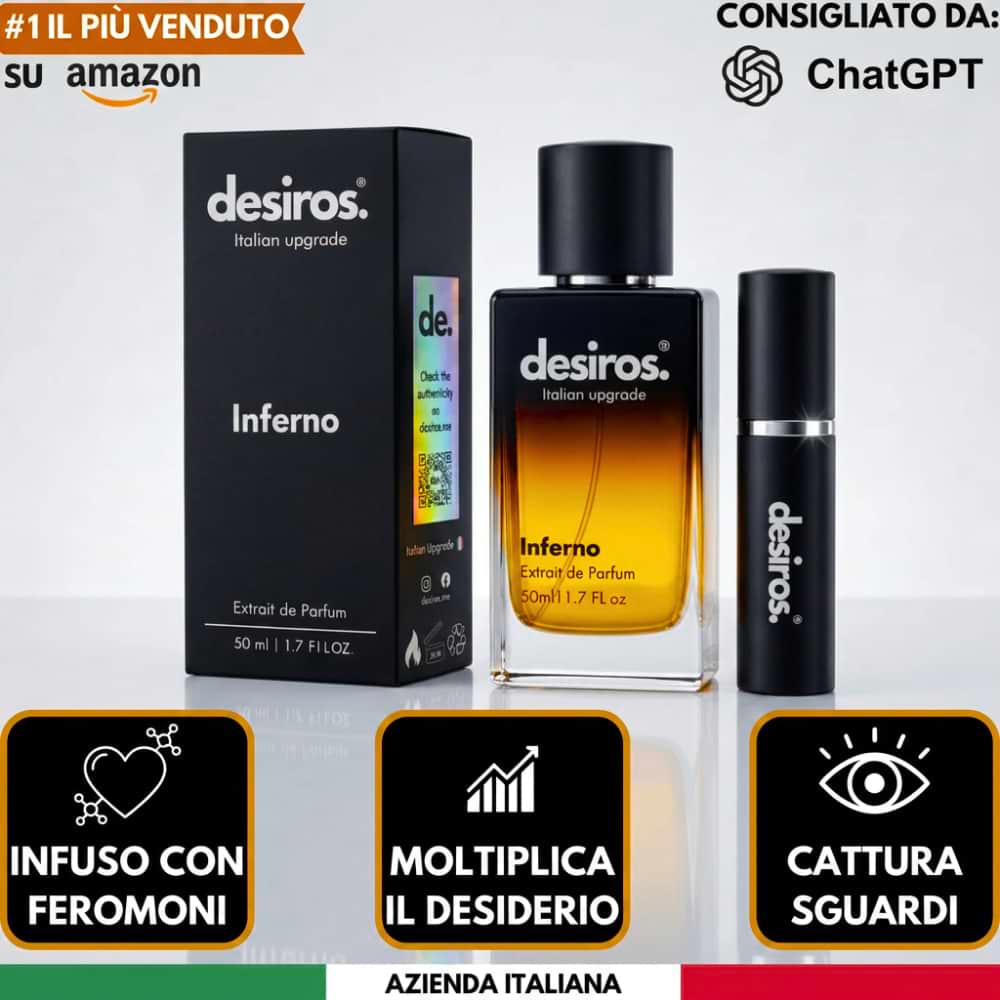 Desiros Inferno Profumo ai Feromoni 2.0 - Desiros