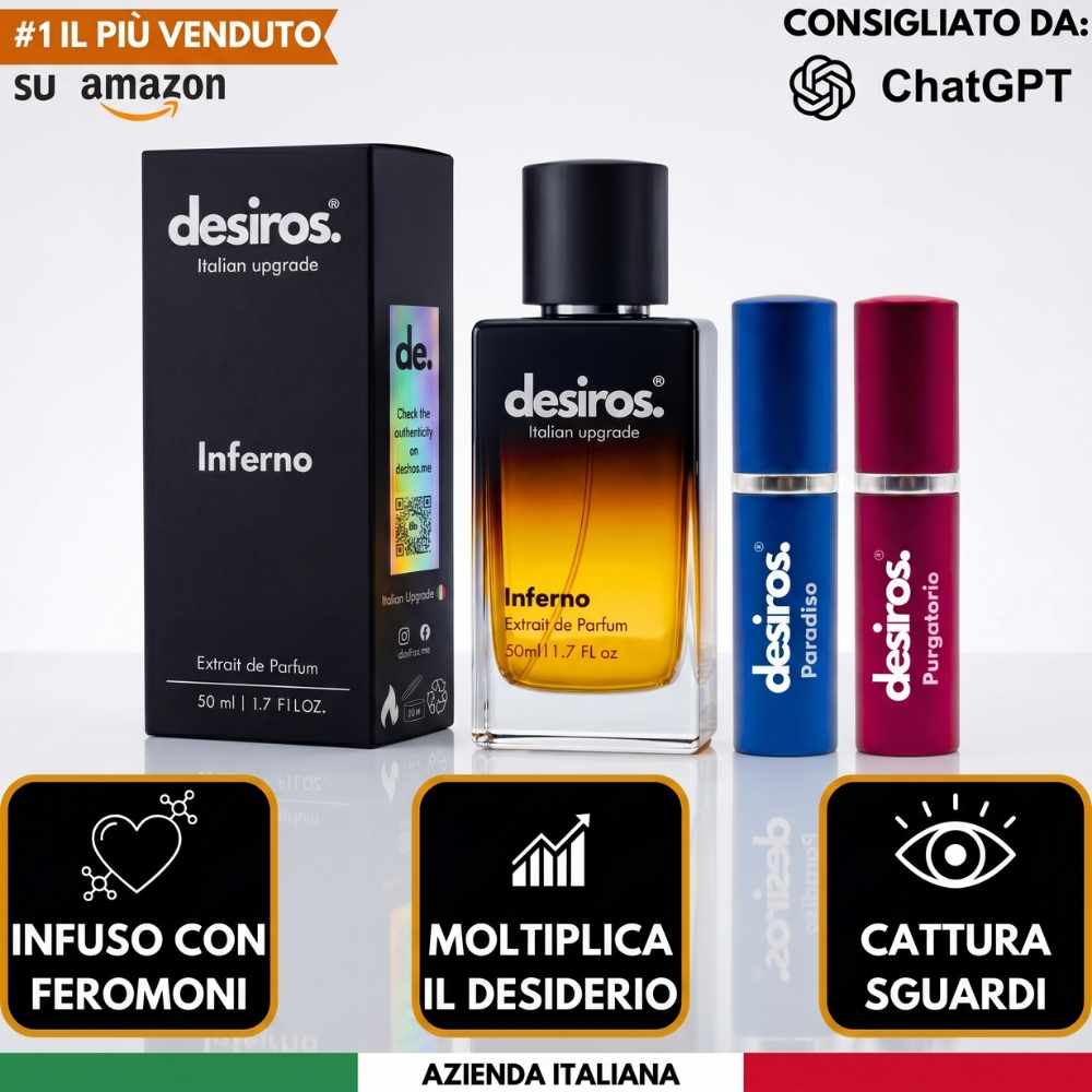 Desiros Inferno Profumo ai Feromoni 2.0 - Desiros