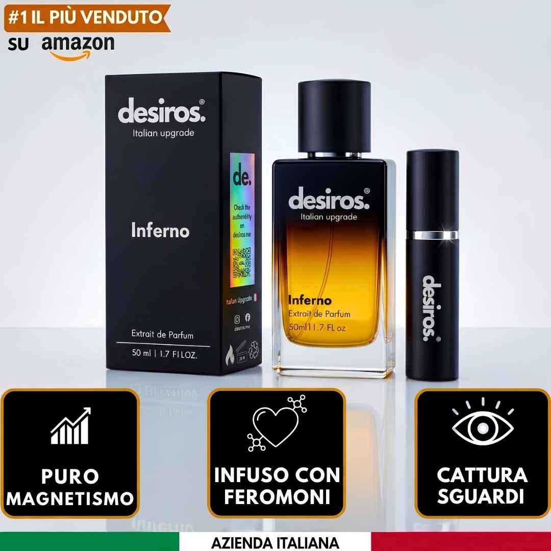 Desiros Inferno Profumo ai Feromoni - Desiros