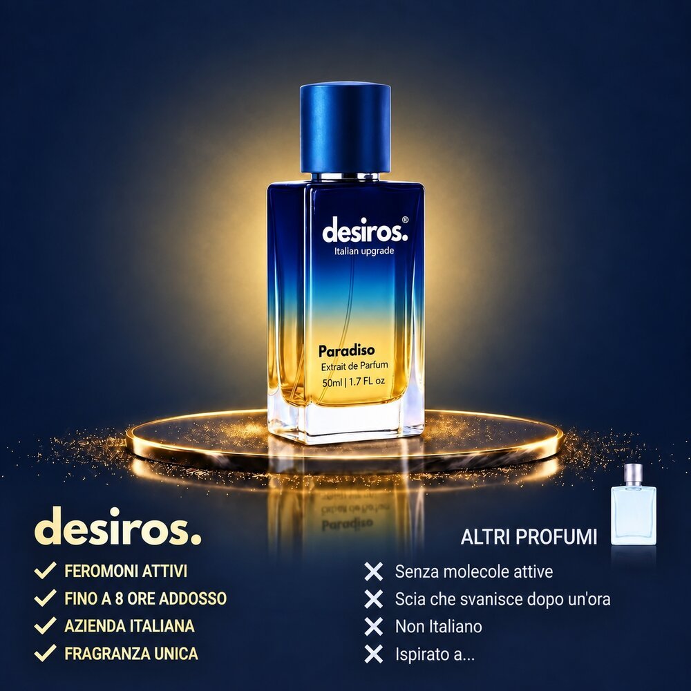 Desiros Paradiso Profumo ai Feromoni - Desiros