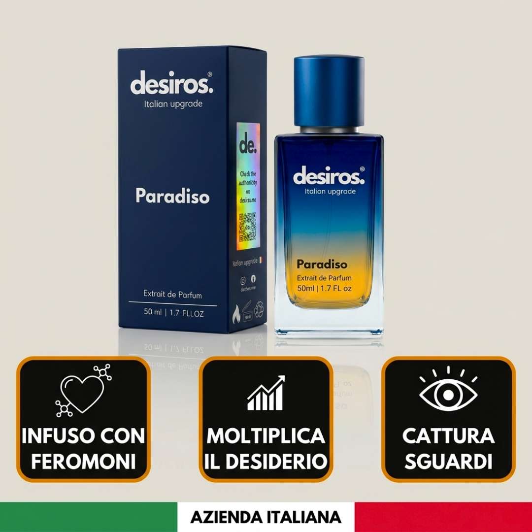 Desiros Paradiso Profumo ai Feromoni - Desiros