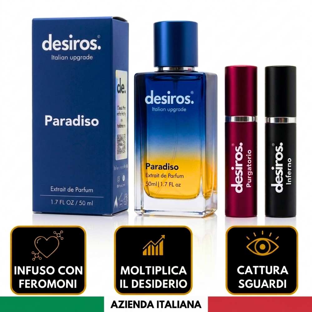 Desiros Paradiso Profumo ai Feromoni - Desiros