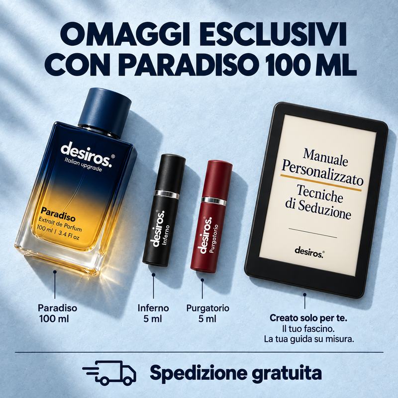 Desiros Paradiso Profumo ai Feromoni - Desiros
