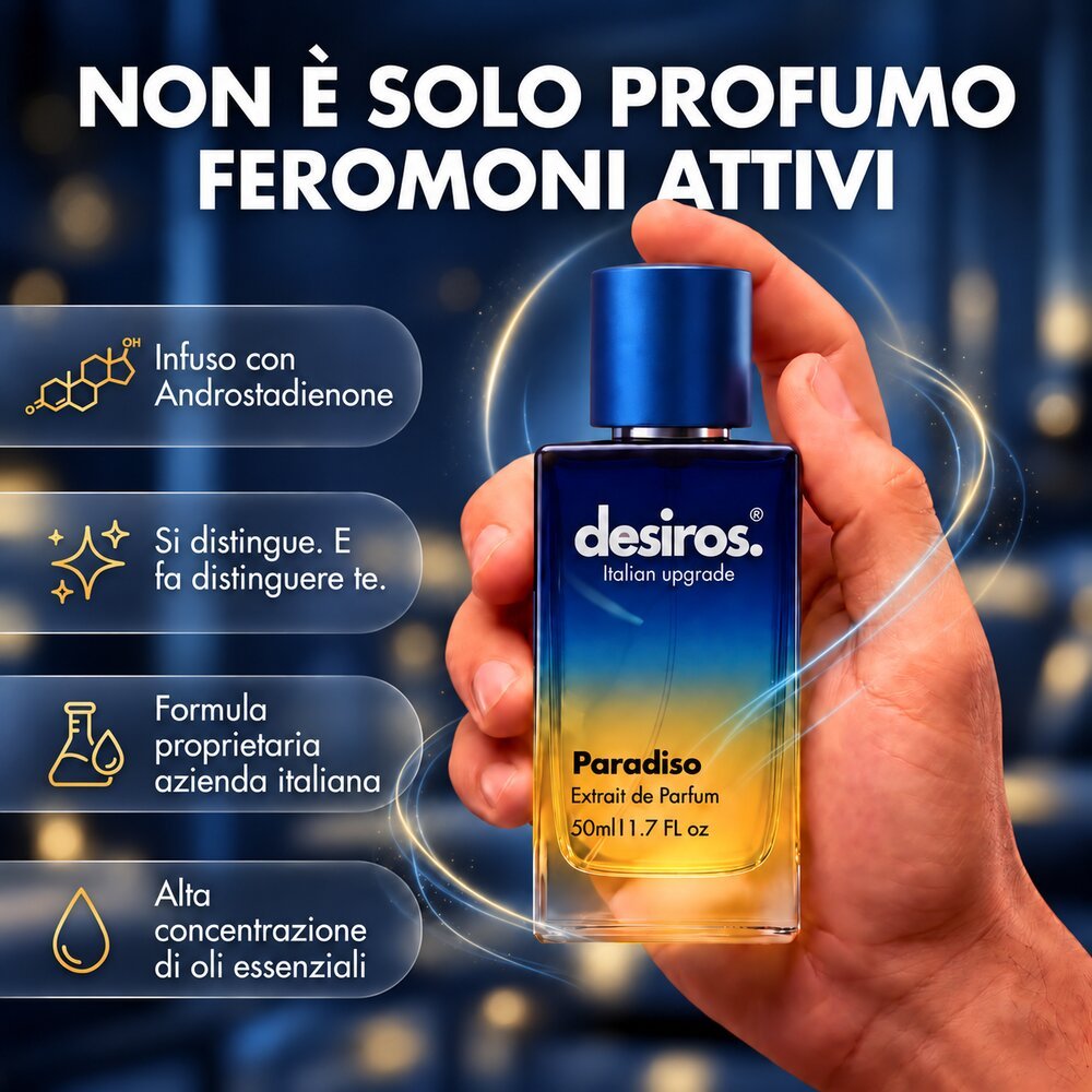 Desiros Paradiso Profumo ai Feromoni - Desiros