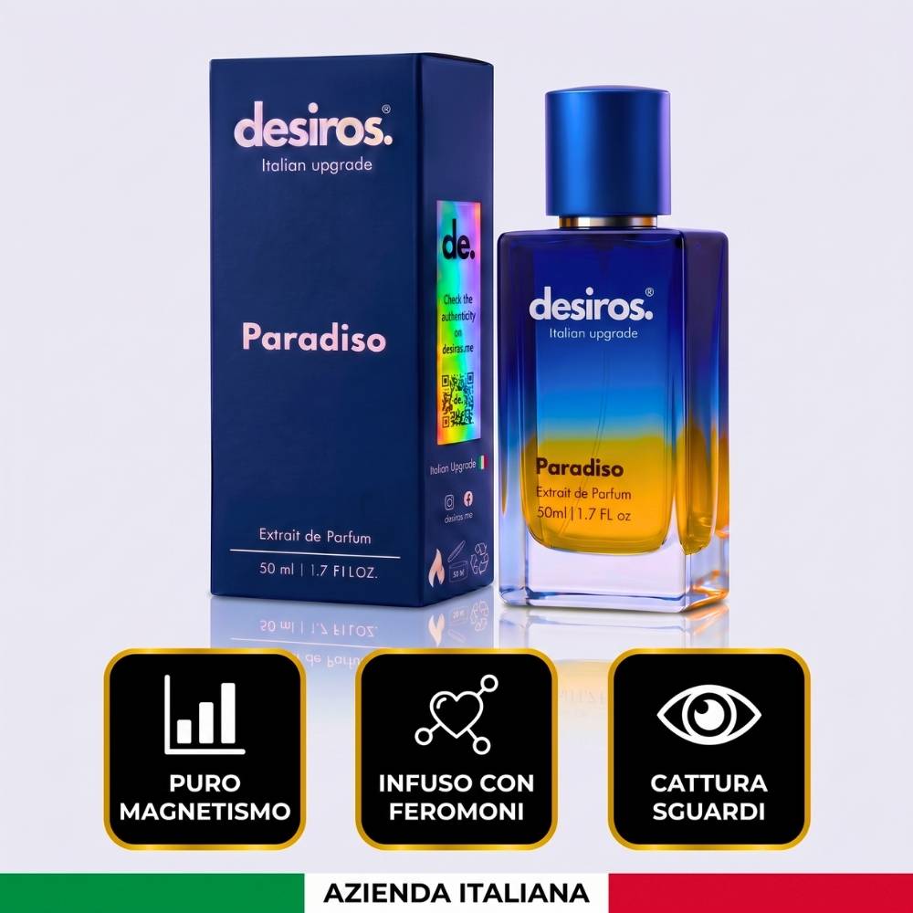 Desiros Paradiso Profumo ai Feromoni - Desiros