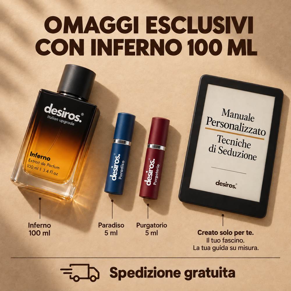 Desiros Inferno Parfum aux phéromones