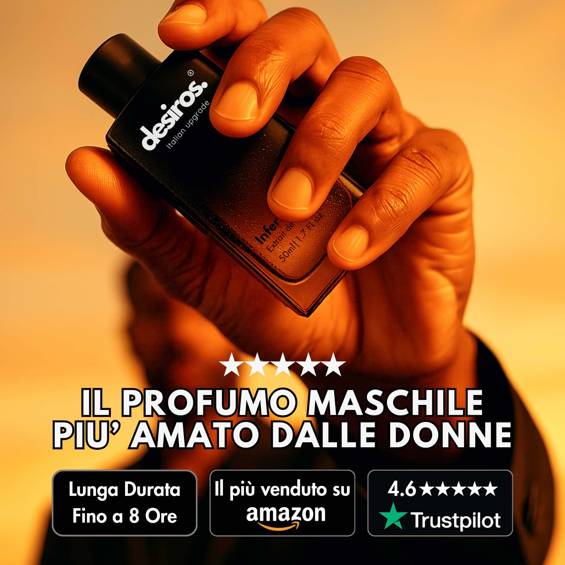 Desiros Inferno Parfum aux Phéromones 2.0